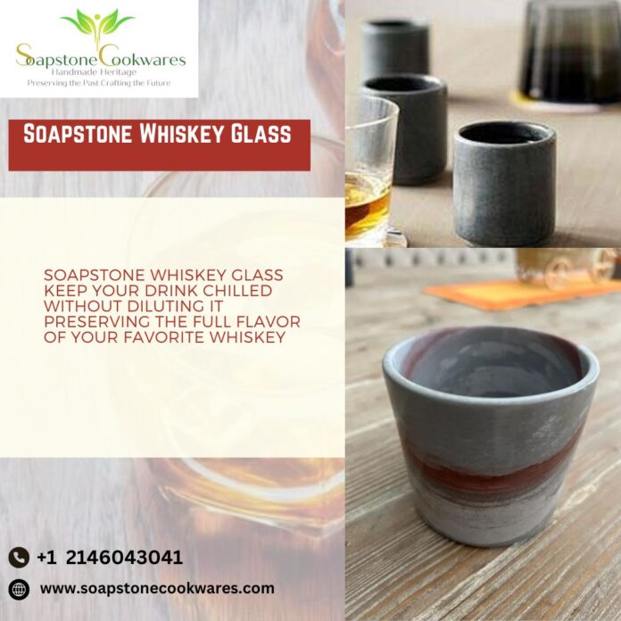 soapstone whiskey glass
