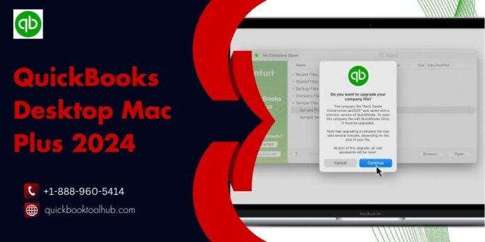 QuickBooks Desktop Mac Plus 2024