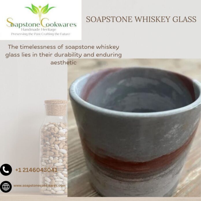 Soapstone Whiskey Glass