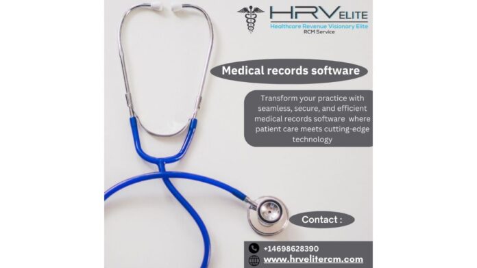 Medical records software