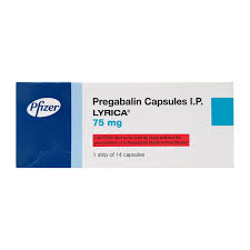 Lyrica 75 mg 10 pills.